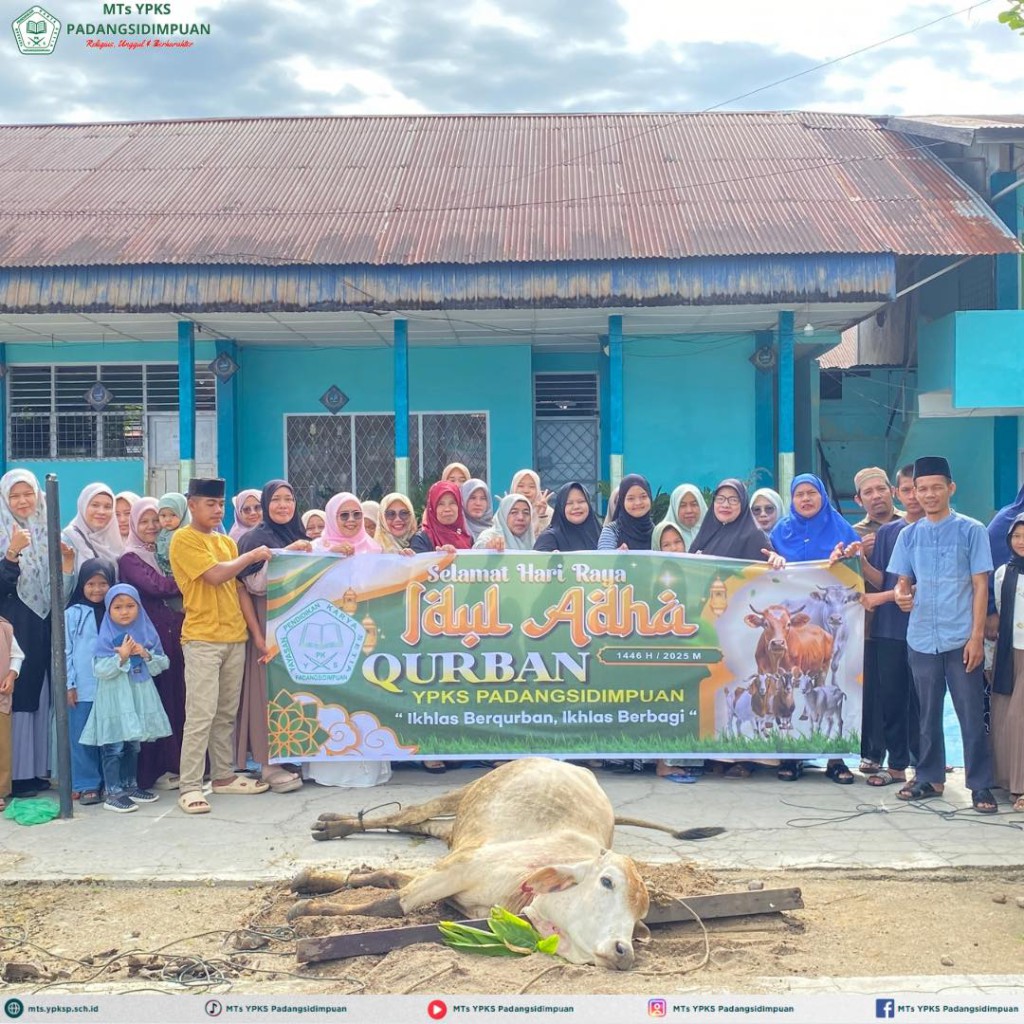 Pelaksanaan Penyembelihan Hewan Qurban dalam perayaan Idul Adha 1446 H / 2025 M